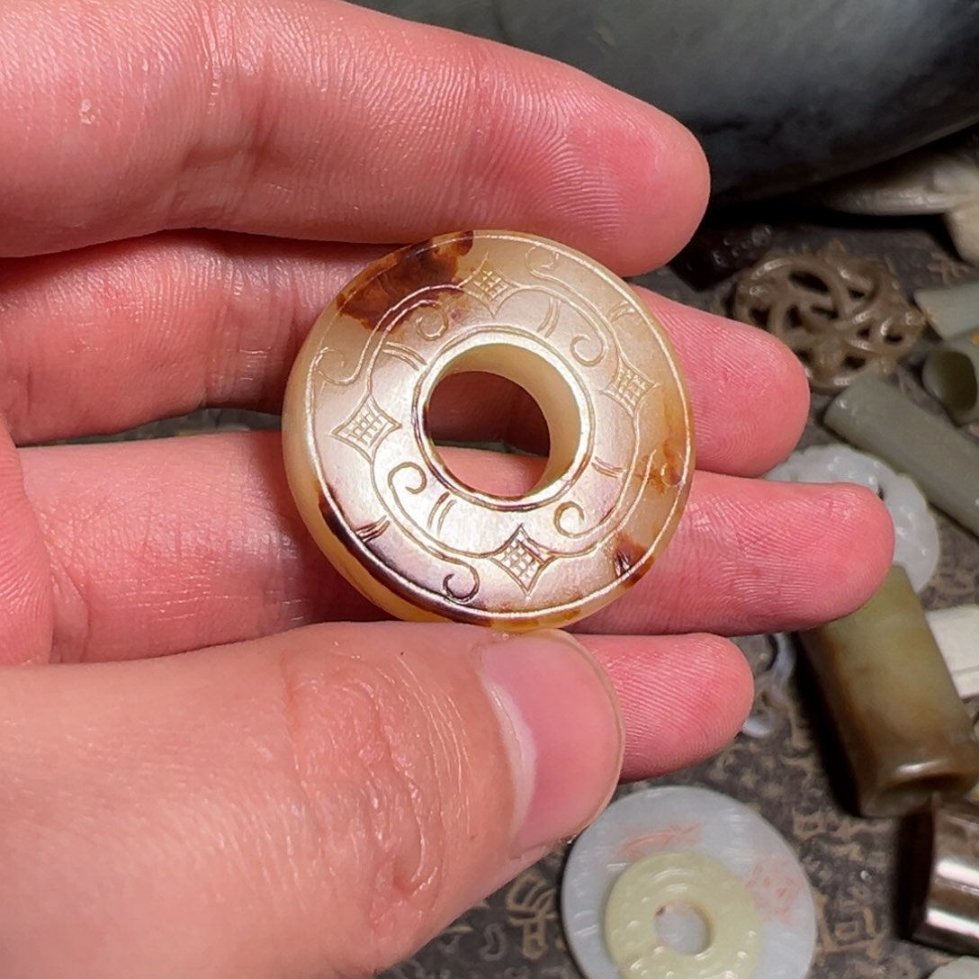 和田玉如图未镶嵌森****S