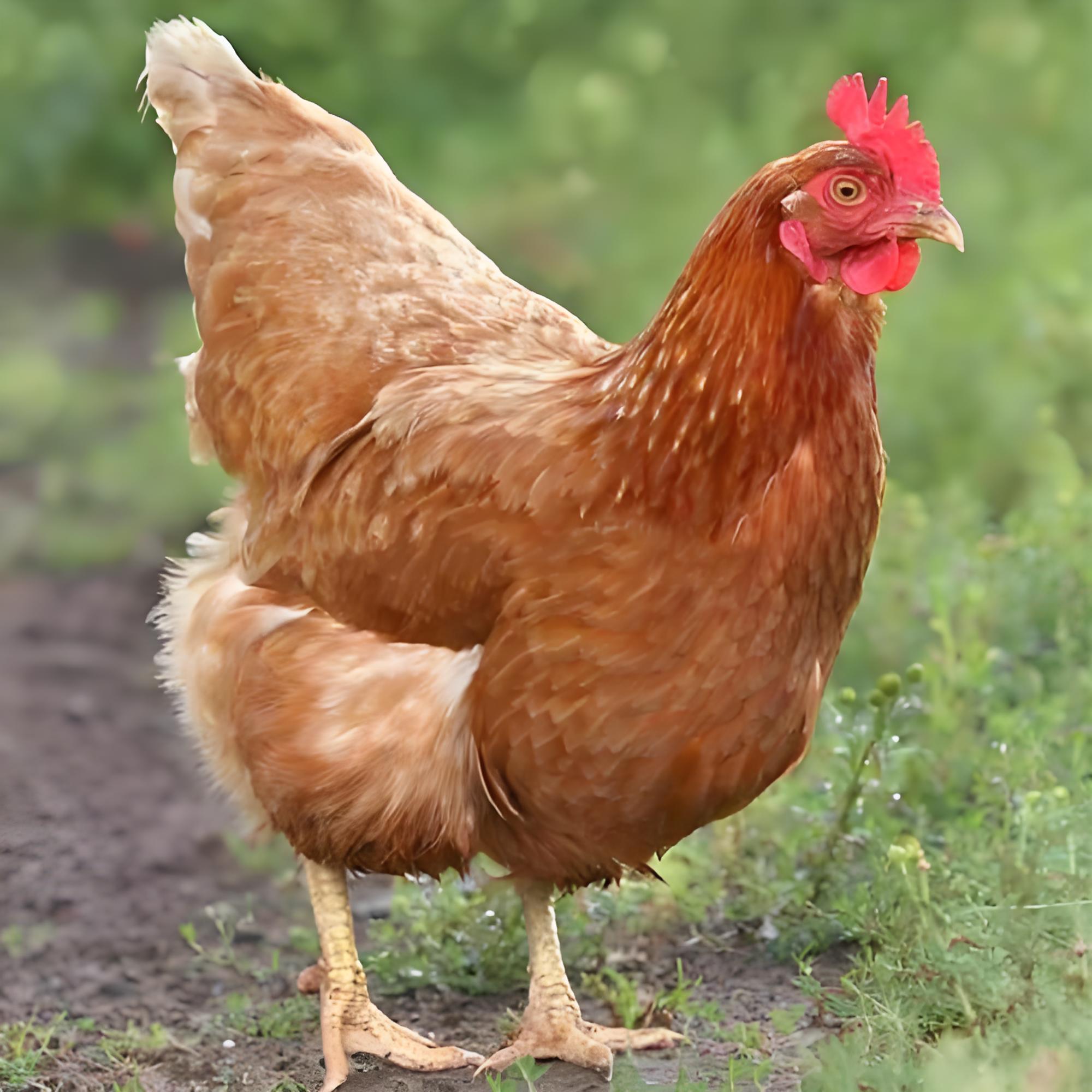 正宗农家散养海兰褐母鸡下蛋鸡产蛋王整只发货