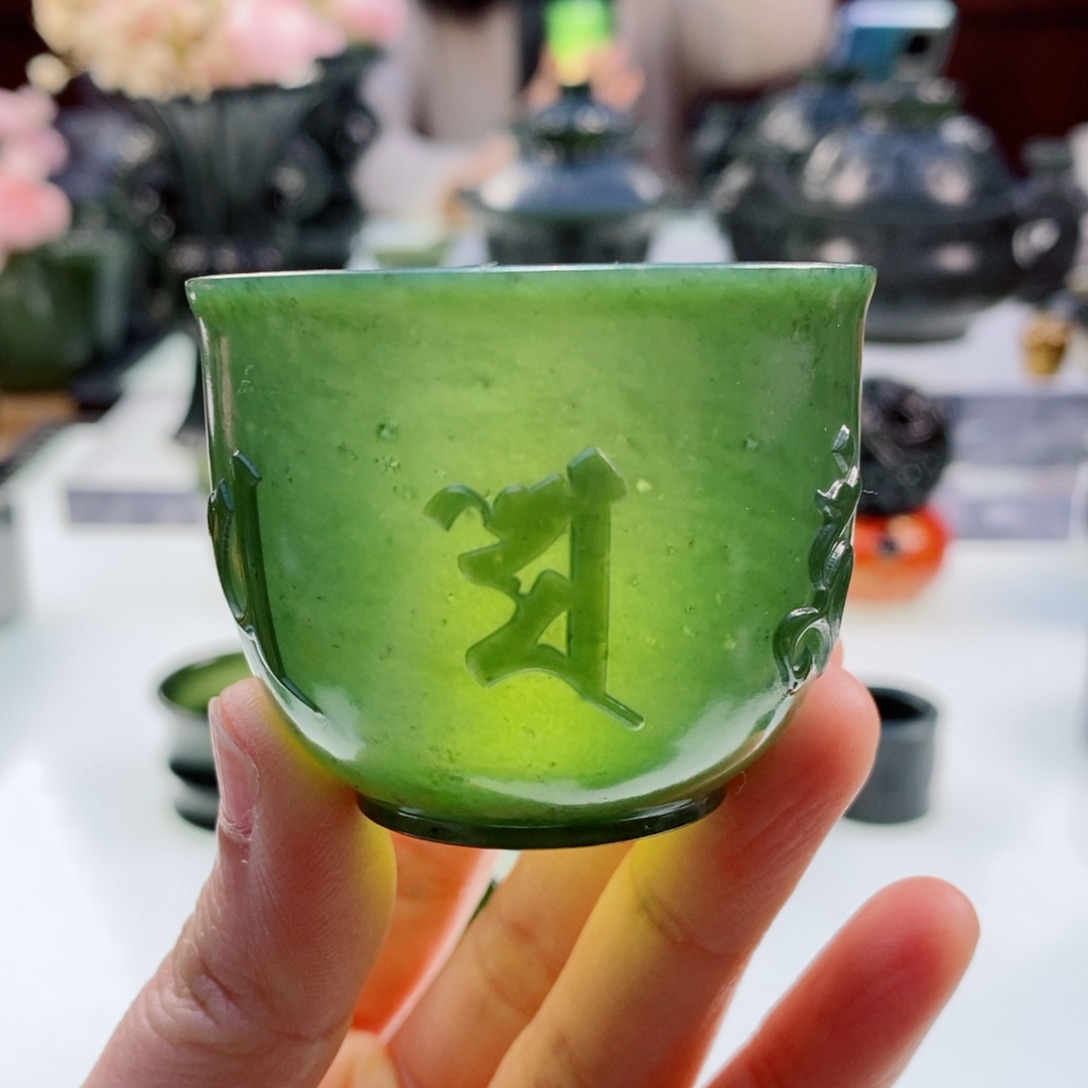 和田玉（青玉）摆件未镶嵌