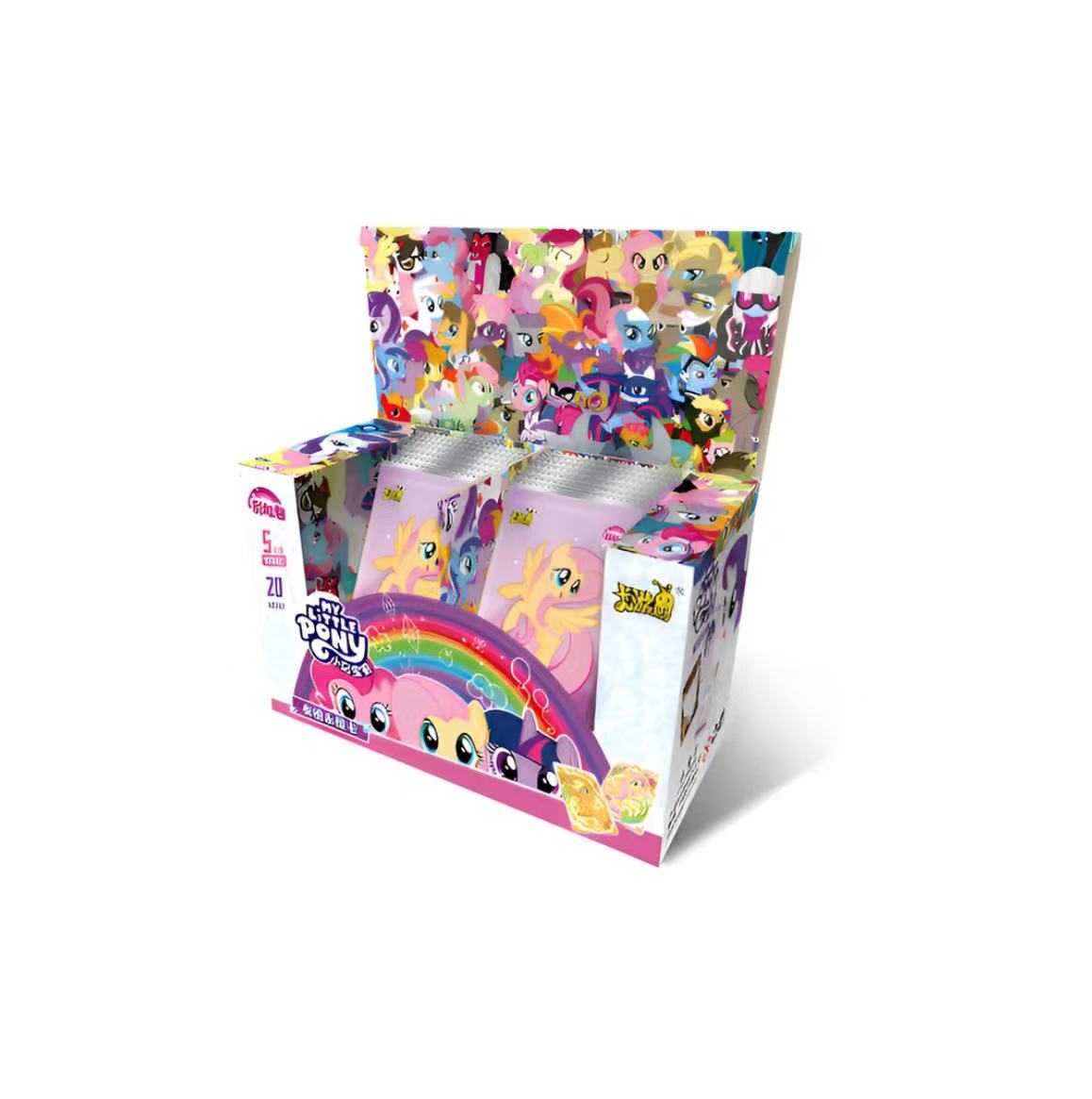 【大胃王/抓马】卡游小马宝莉彩虹三弹卡牌收藏盲盒（代拆）