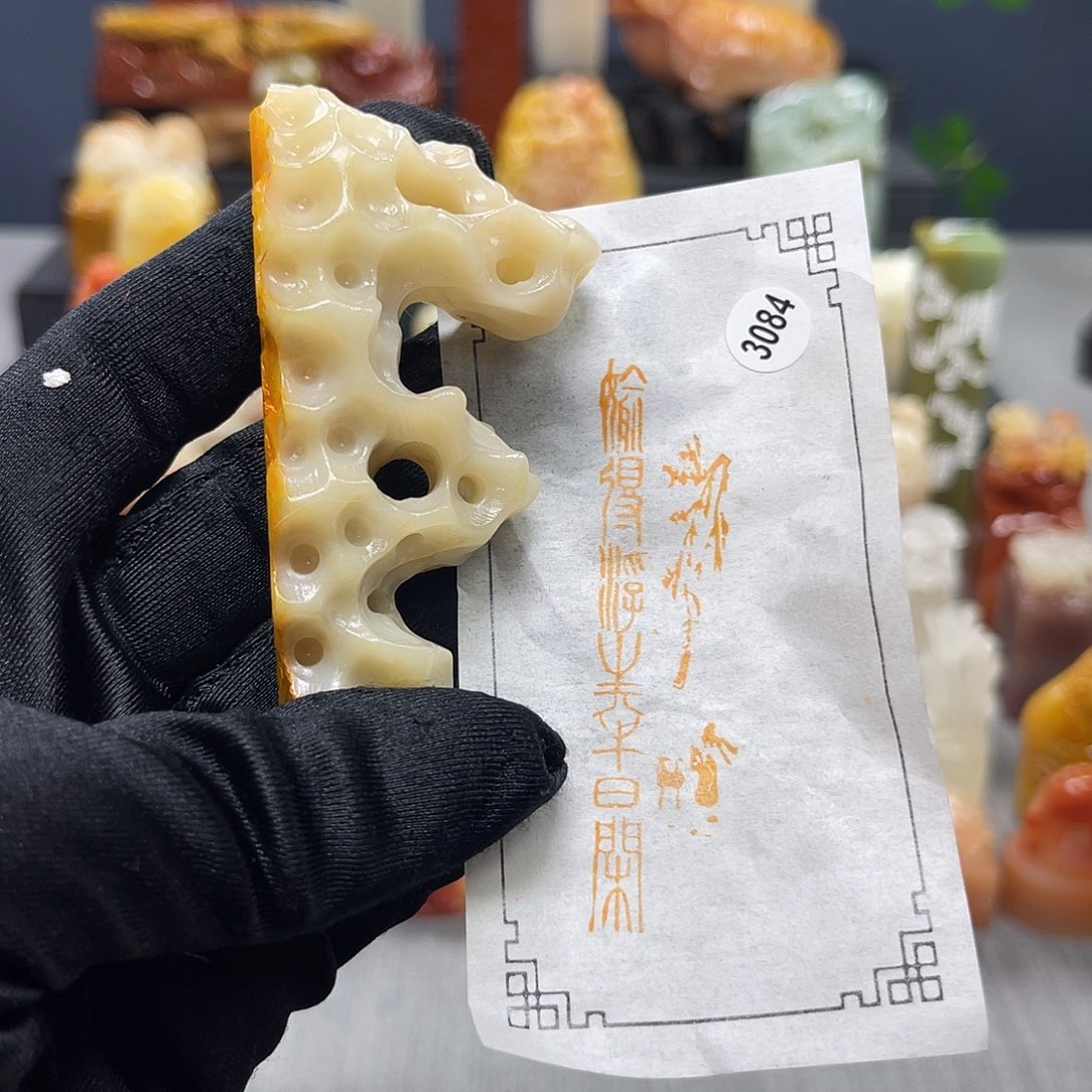 寿山石印石包邮包刻3084