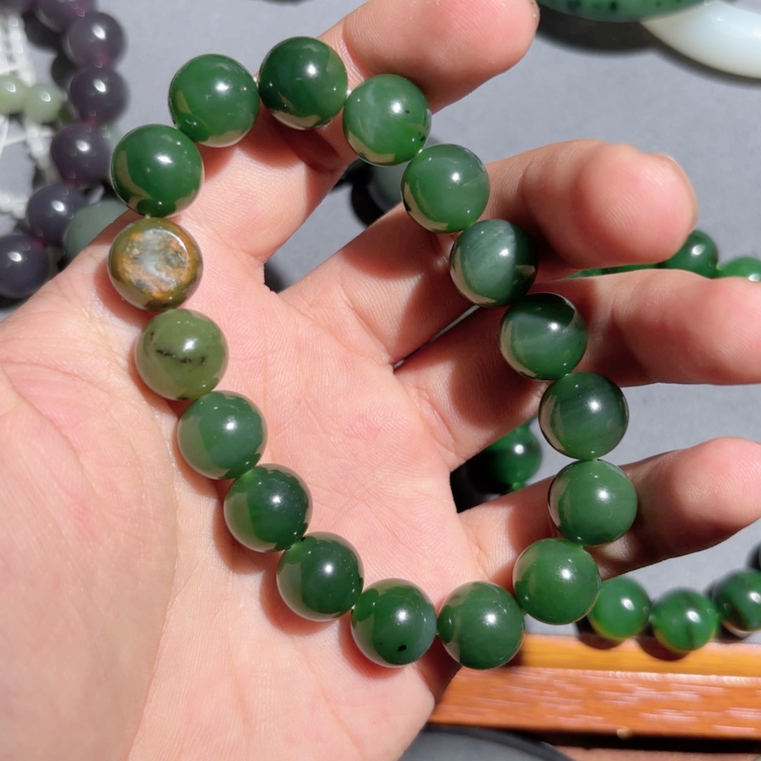 和田玉手链未镶嵌