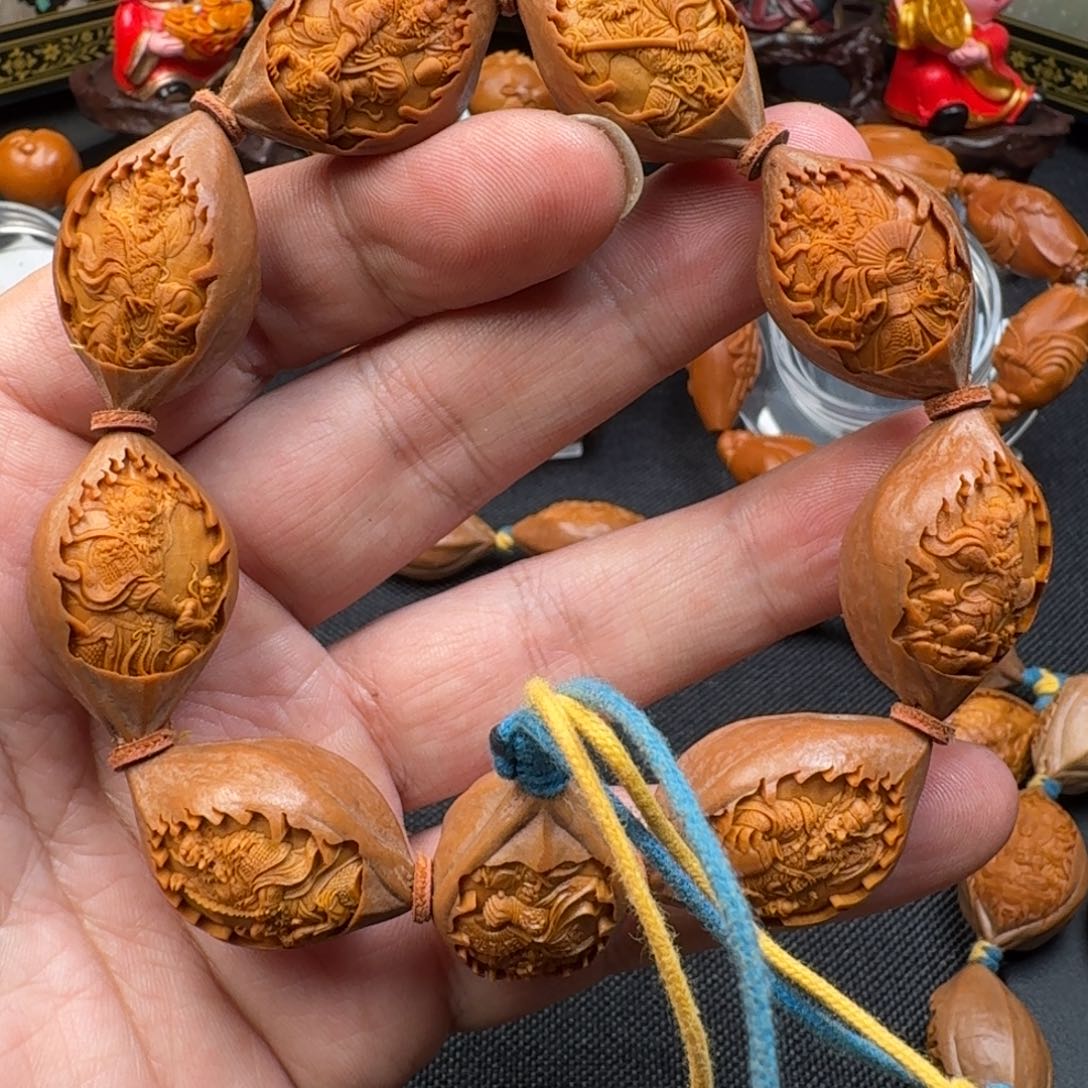 橄榄核手串/手链钟馗