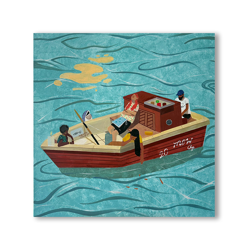 【逃离陆地】 “90*90” 挂画