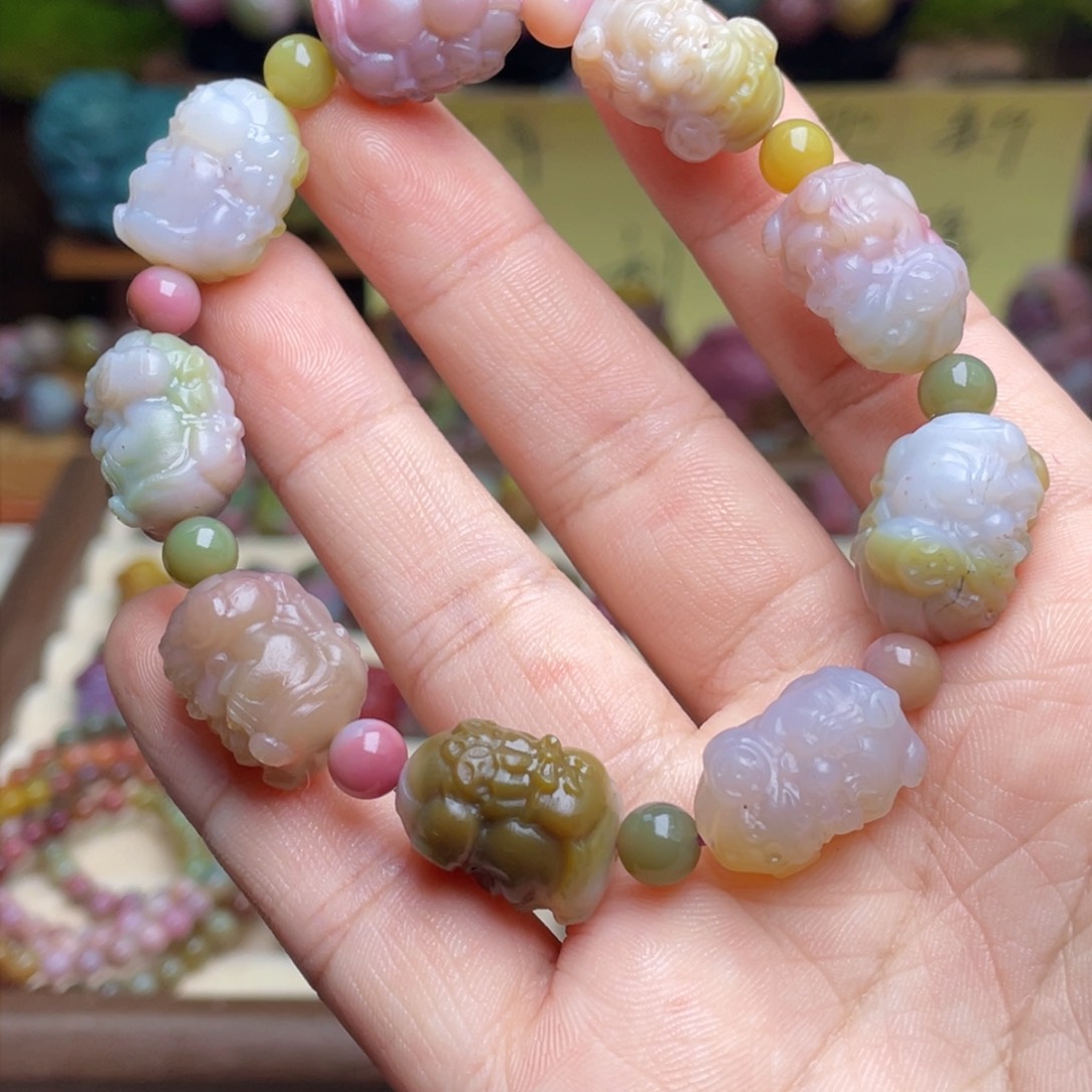 玛瑙/玉髓珠宝半成品未镶嵌盐源玛瑙福利