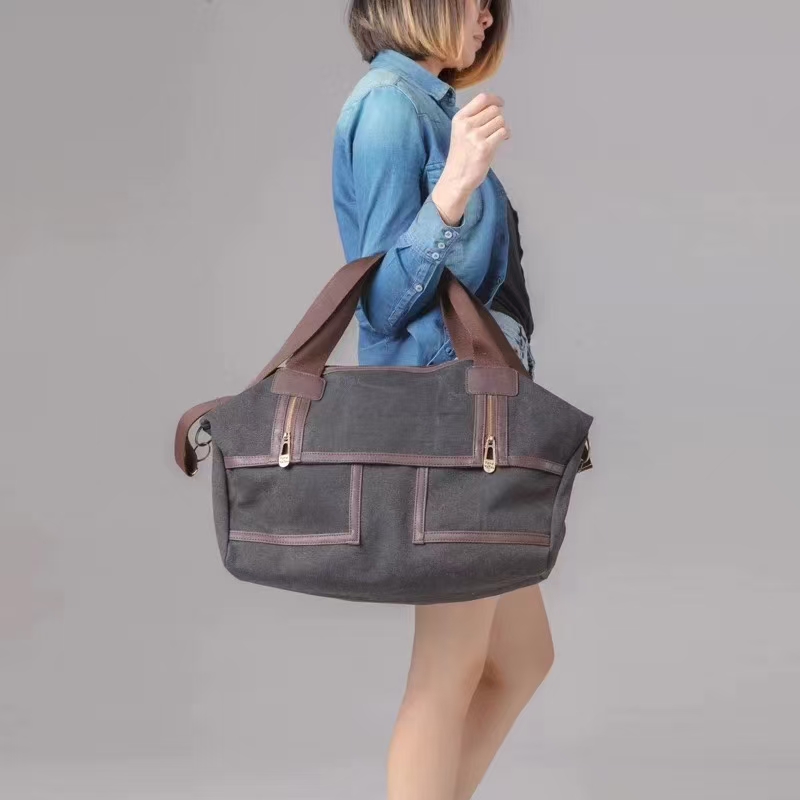 网红休闲手提单肩包包女2025新款大容量时尚百搭外出斜挎包