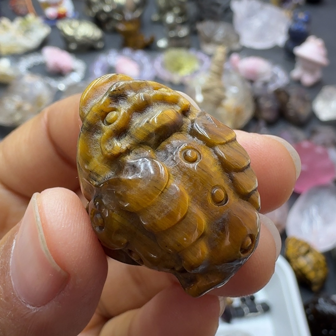 石材虎眼金蟾的故事