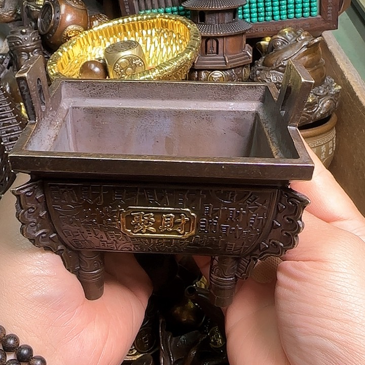 铜器办公室茶室摆件