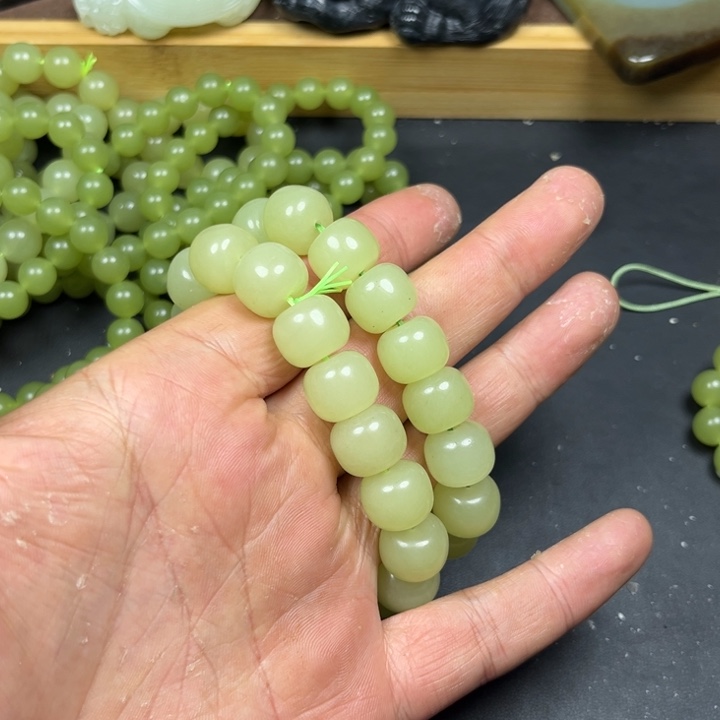 和田玉（糖玉）未镶嵌车挂