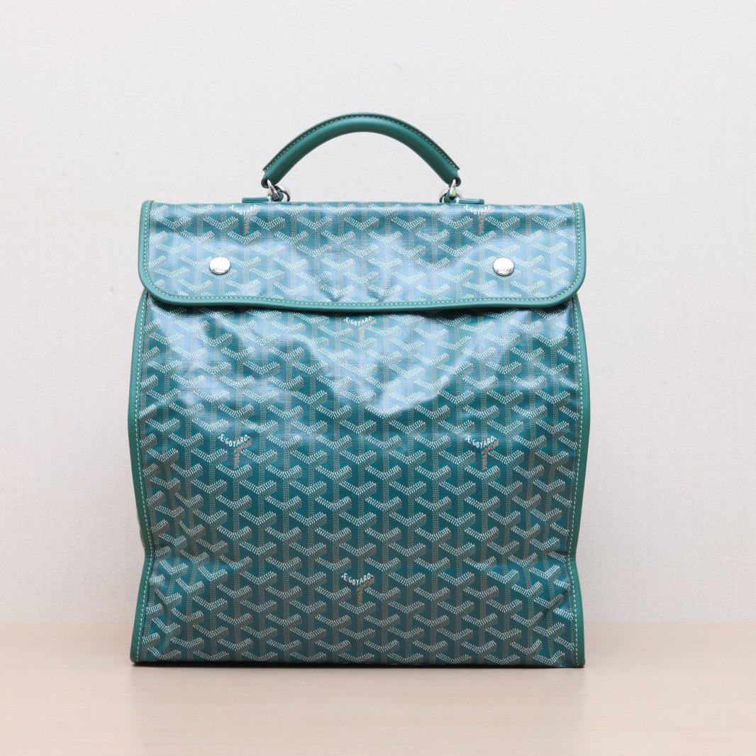 99新  【小花念念】Leger 双肩包 33 绿色 PVC 包