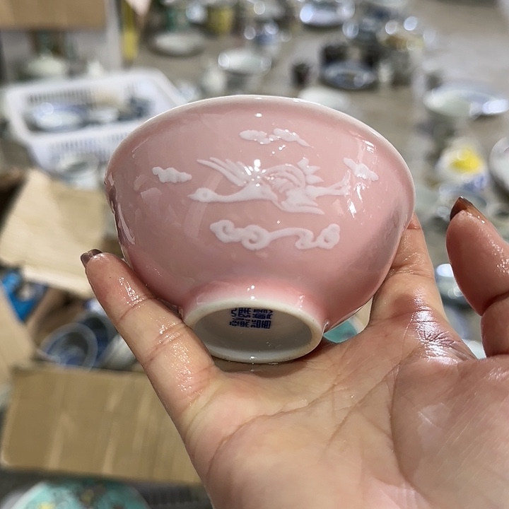 碟景德镇陶瓷艺术品