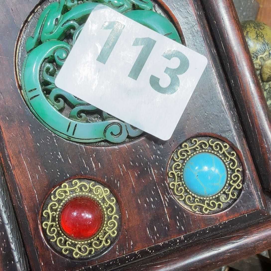 人***梦一物一图，工艺品。