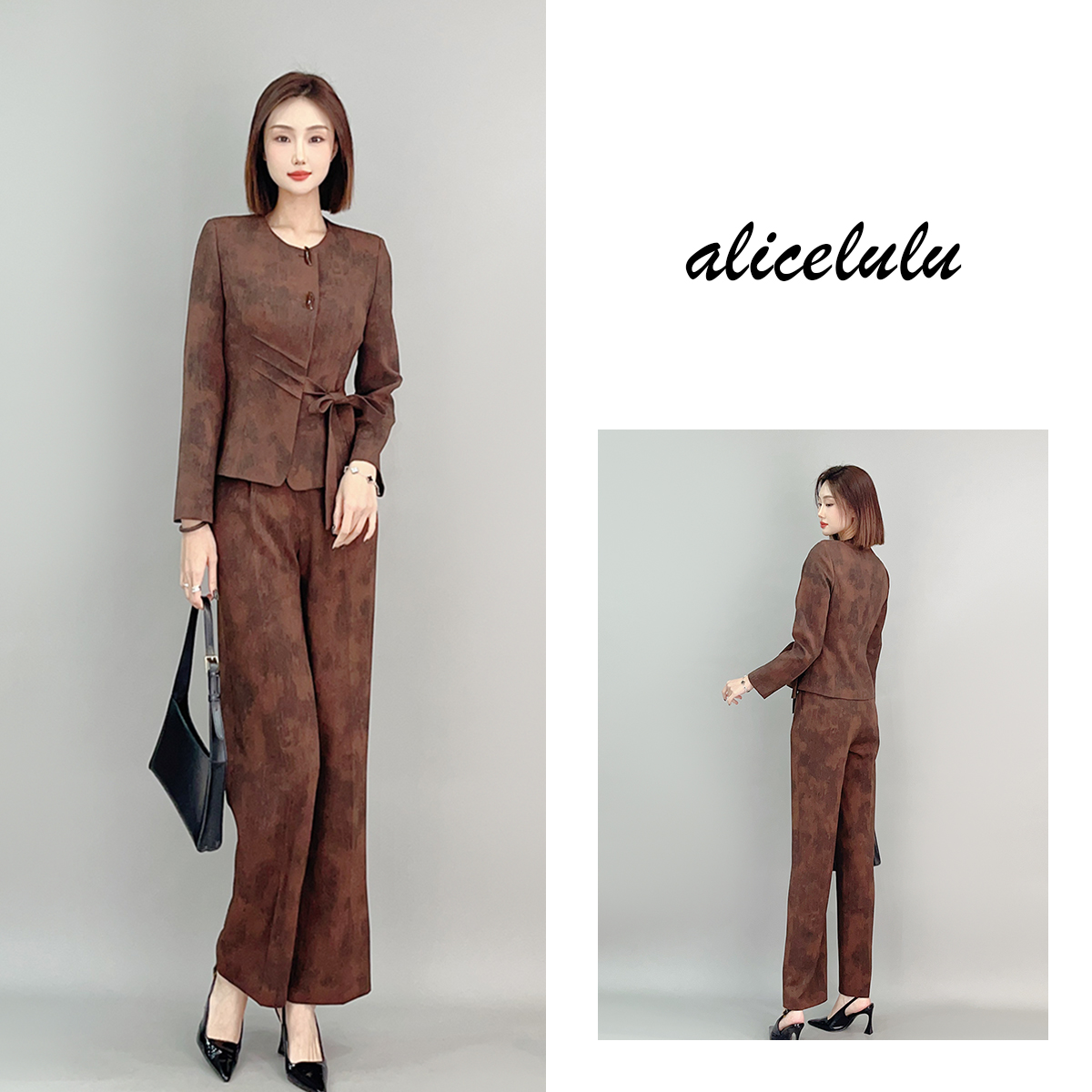 5 alicelulu 春水煎茶女装套装 典雅晕染 S2141585L