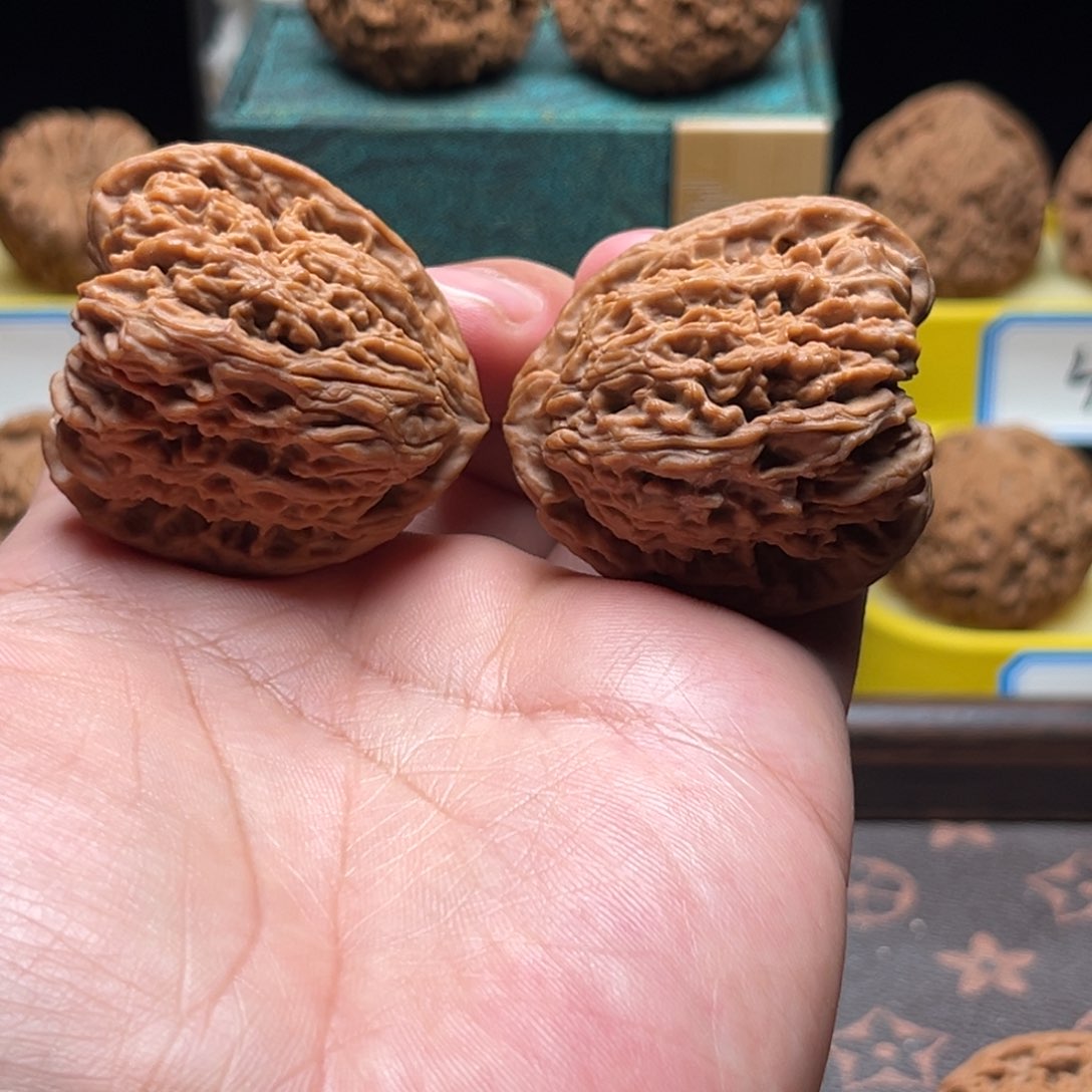 把件文玩核桃长**里天残角