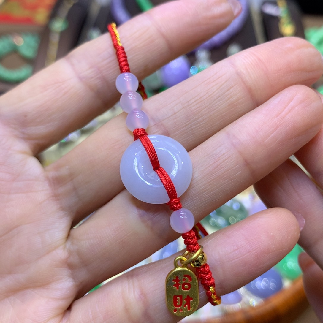 【闪购商品】翡翠未镶嵌颈饰小**妈翡翠