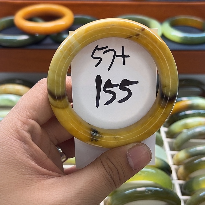 蛇纹石玉合金手镯