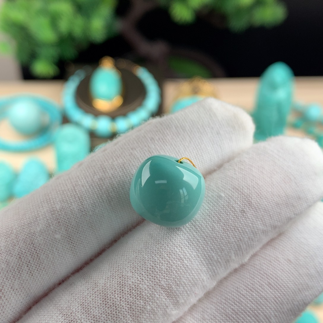 绿松石配珠卡13.9未镶嵌