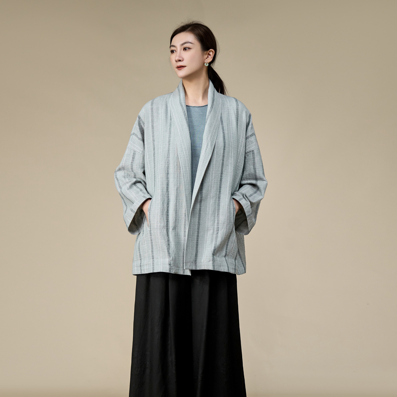 【栖香锦】“禅静” 棉麻   新中式 国风  上衣