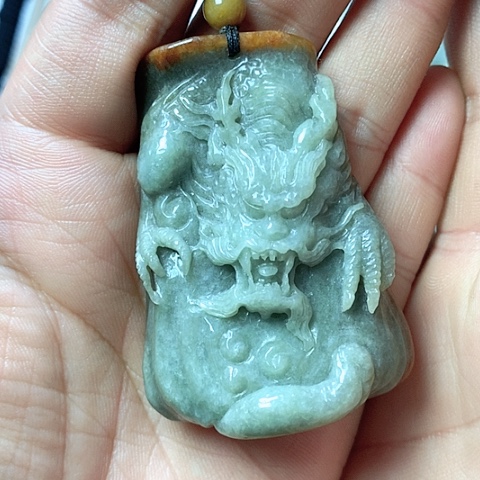 翡翠颈饰未镶嵌天然缅甸翡翠a货