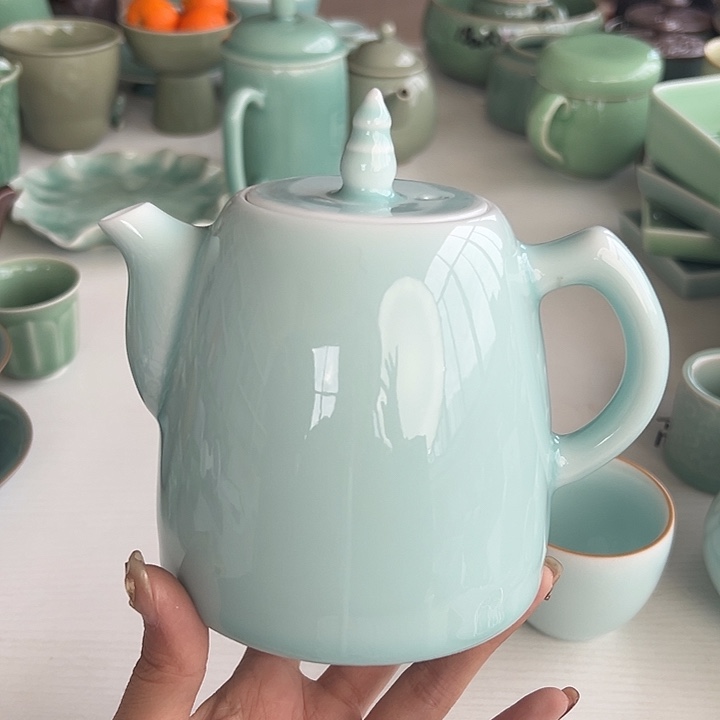 小米茶器龙泉青瓷