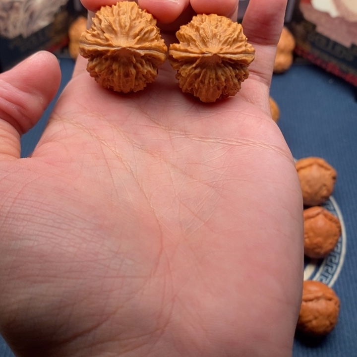 文玩核桃把件小狮子