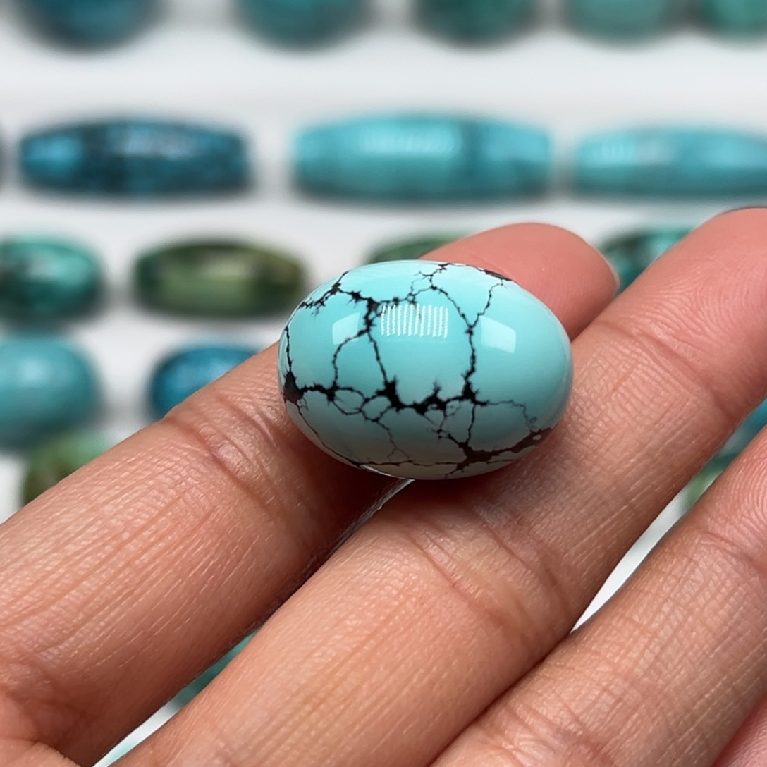 绿松石珠宝奇石未镶嵌