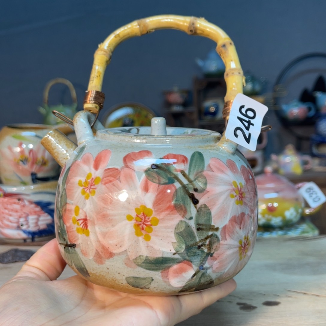 杯素浅陶瓷手工手绘