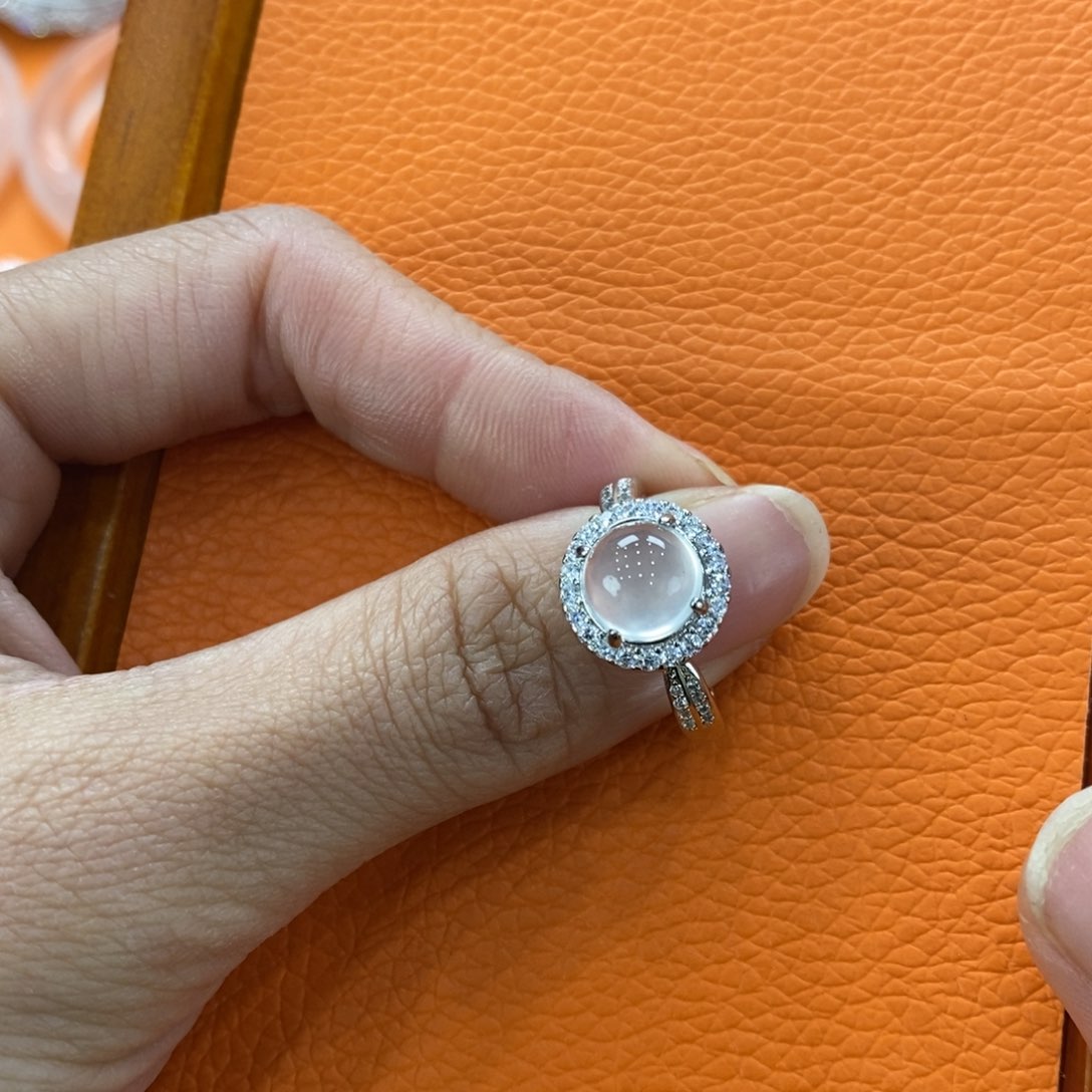 石英质玉吊坠(赠链)合金