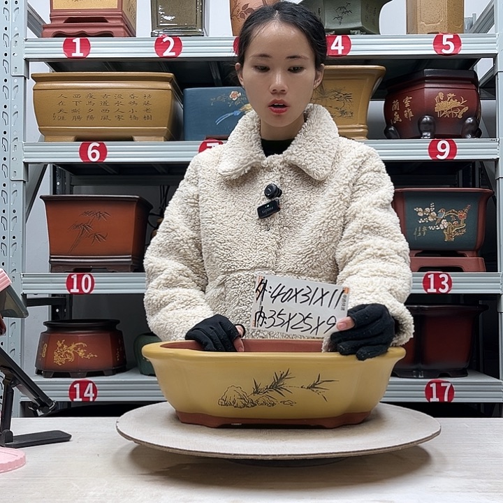 花盆紫砂紫砂花盆