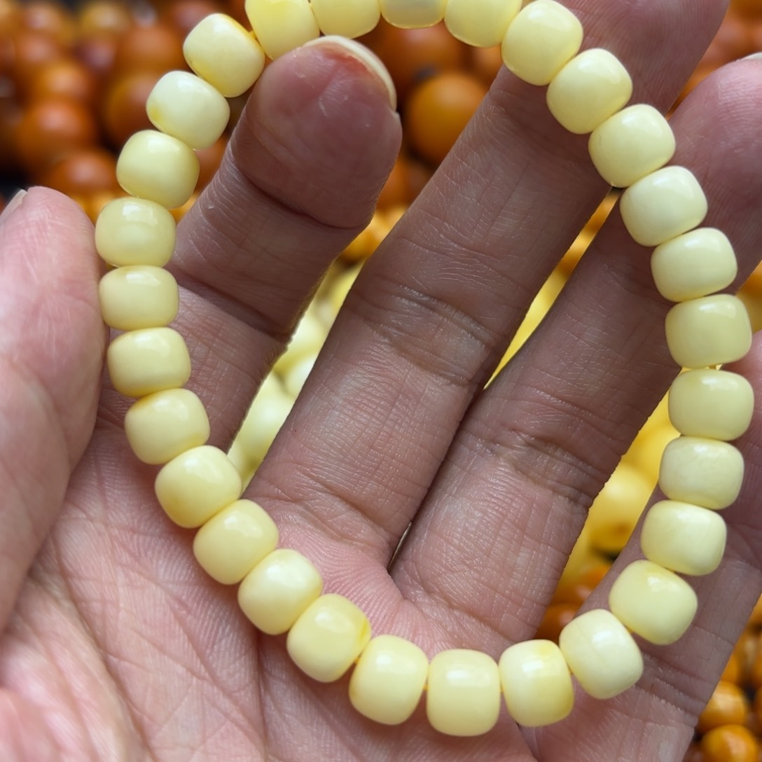 琥珀手链未镶嵌蜜蜡