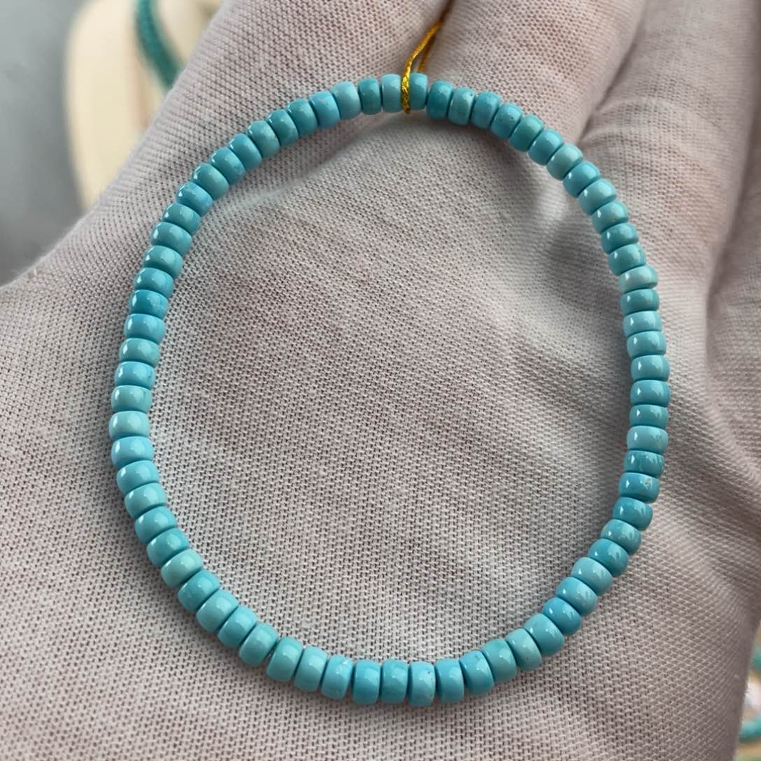 绿松石手链未镶嵌福利直切卡3.8