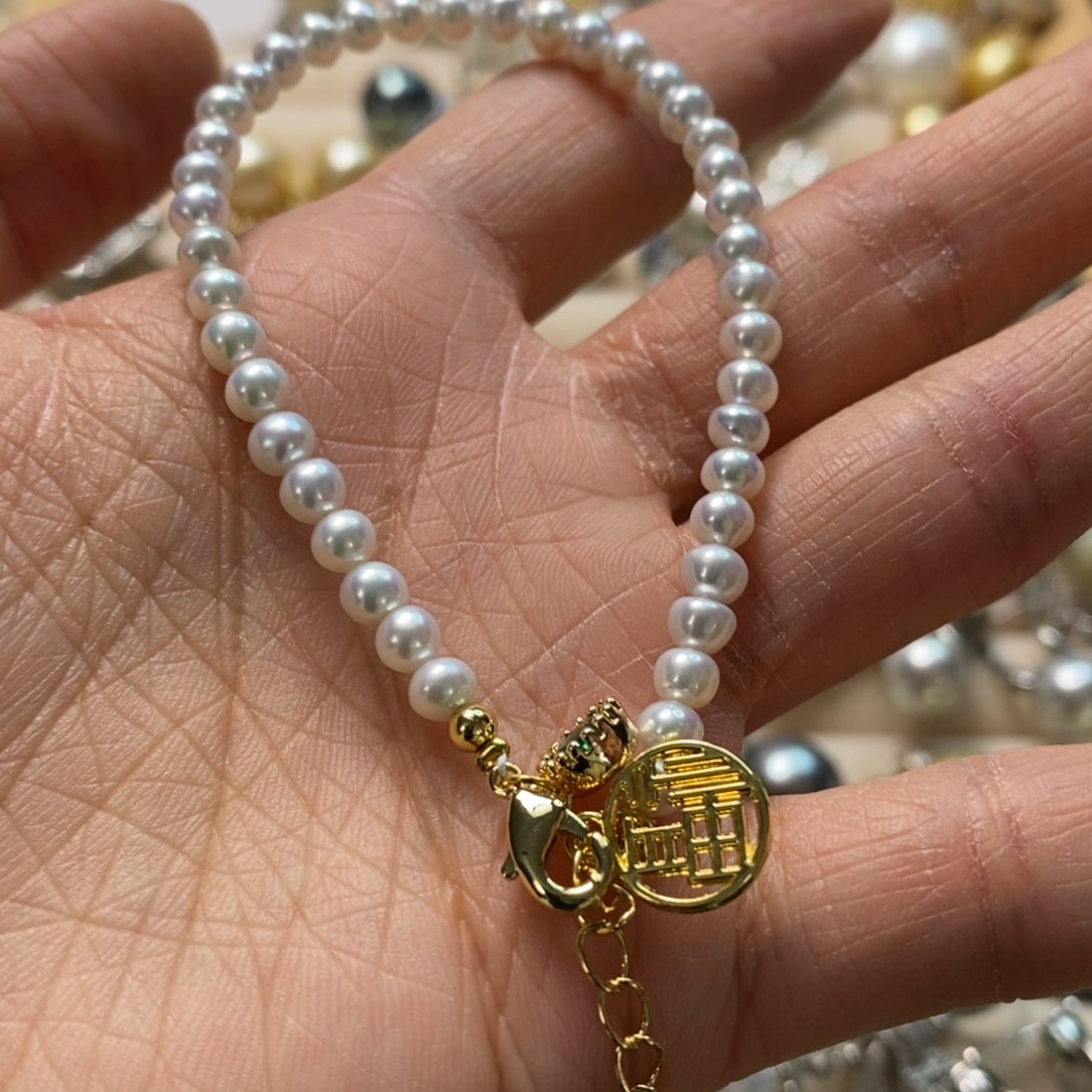 淡水珍珠手绳未镶嵌