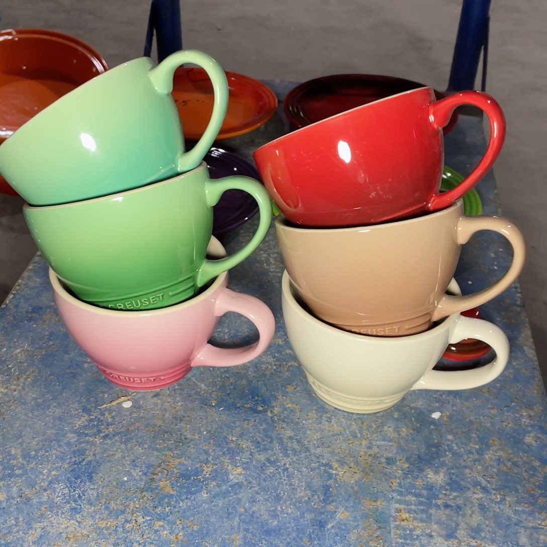 瓷片微瑕陶瓷餐具家用 六个