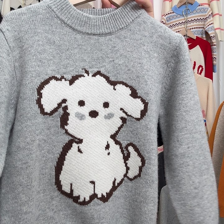 灰色小狗双股160尺码