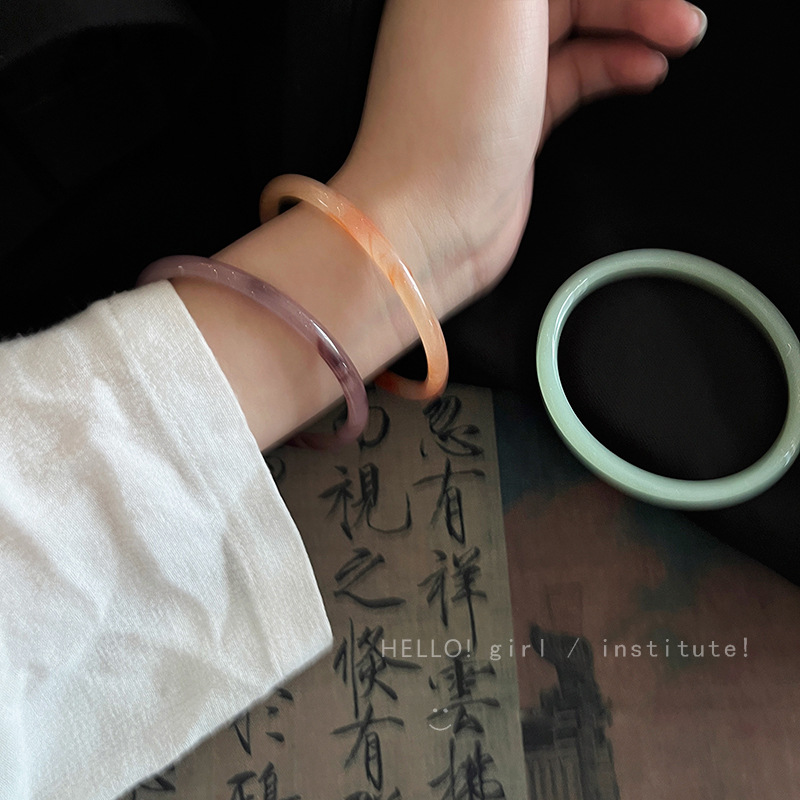 【叮当镯】非金属玻璃手镯 （直播拆对对碰） 创意琉璃叮当镯