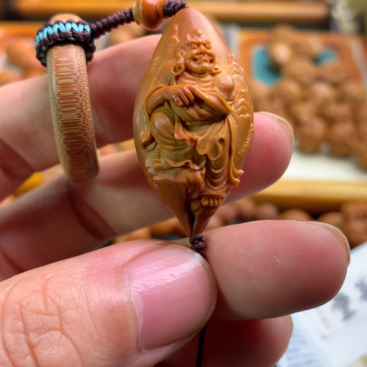 手串/手链橄榄核军*橄榄核雕，罗汉