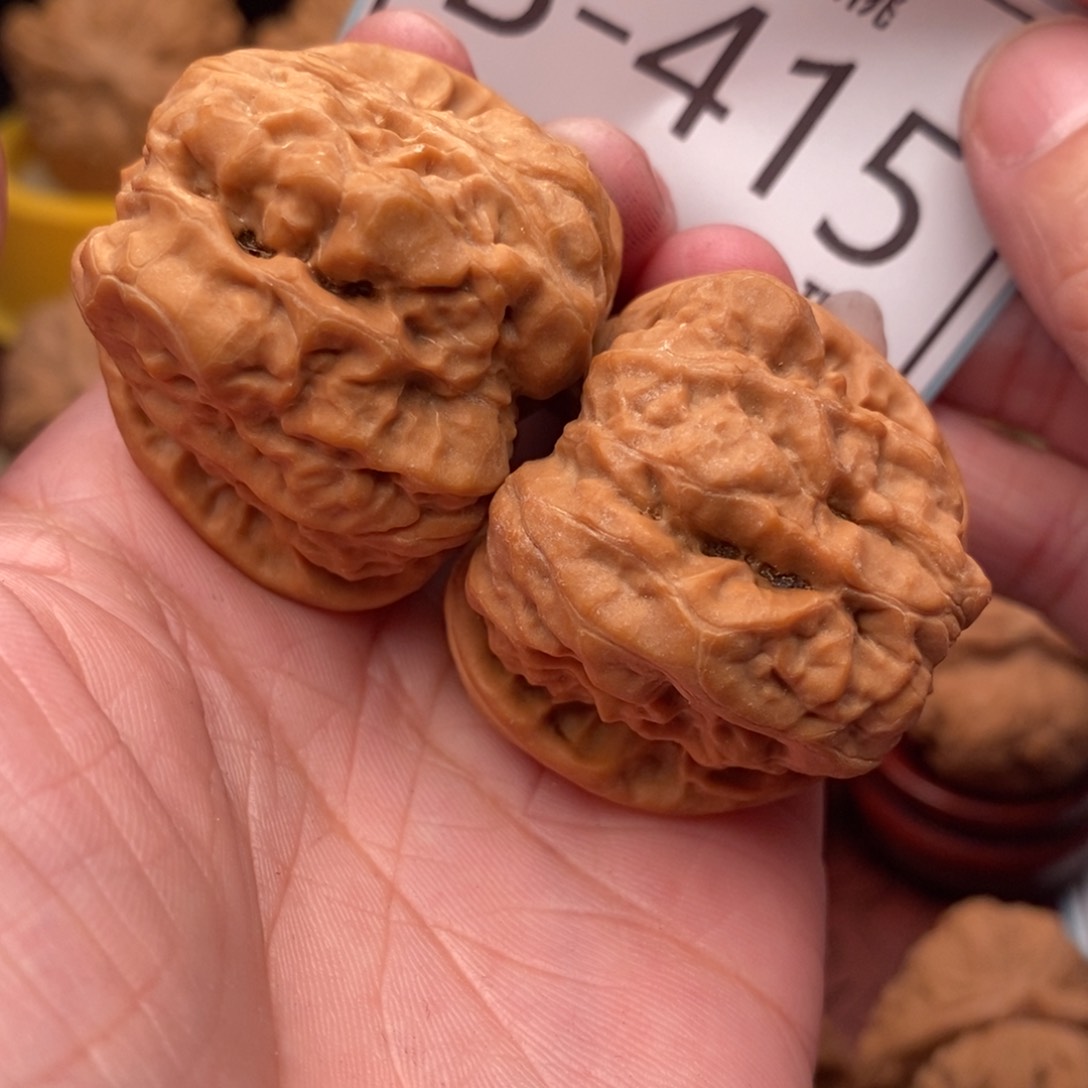 文玩核桃把件开背蛙39