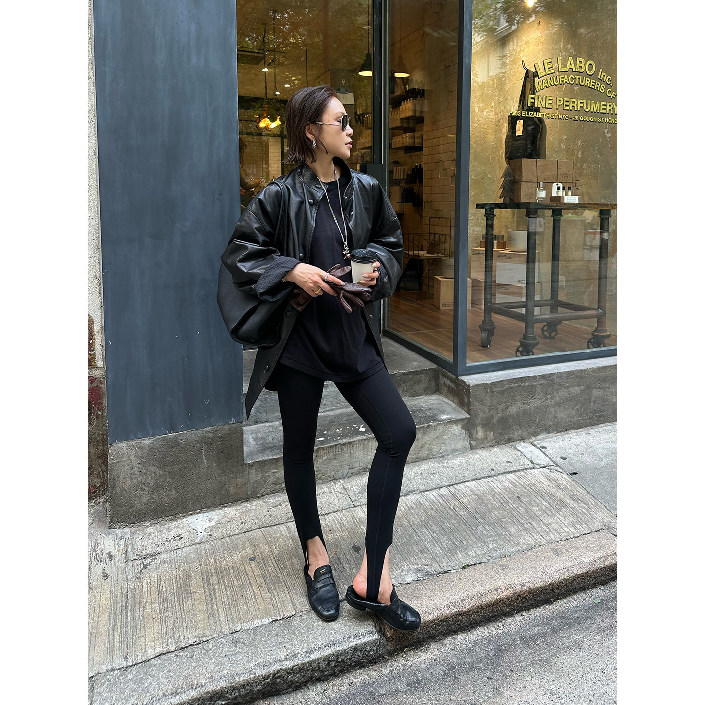 MOMENTPLAY 设计师品牌26春夏踩脚打底裤SOLSOL买手店