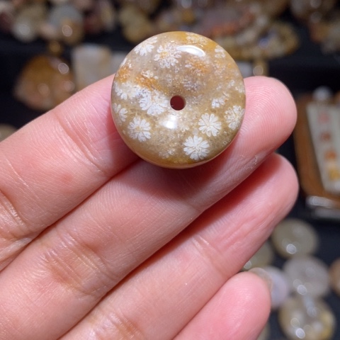 【闪购商品】硅化玉颈饰未镶嵌