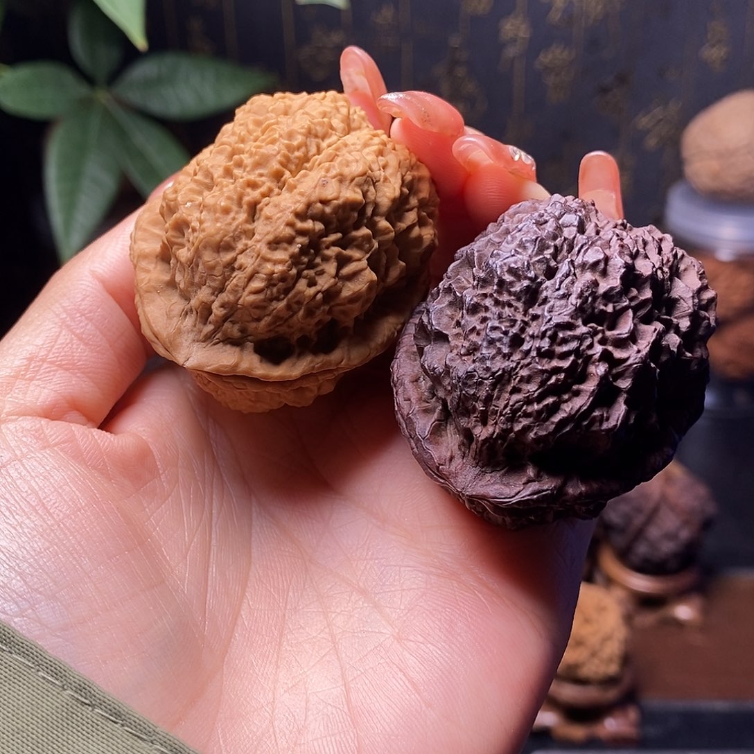 文玩核桃把件蟾祖