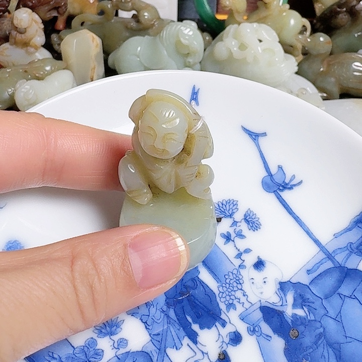 瓷片顧*新号开播招财童了一个