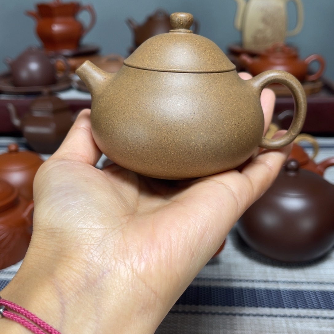 小***子紫砂茶壶全手工酉禾150cc