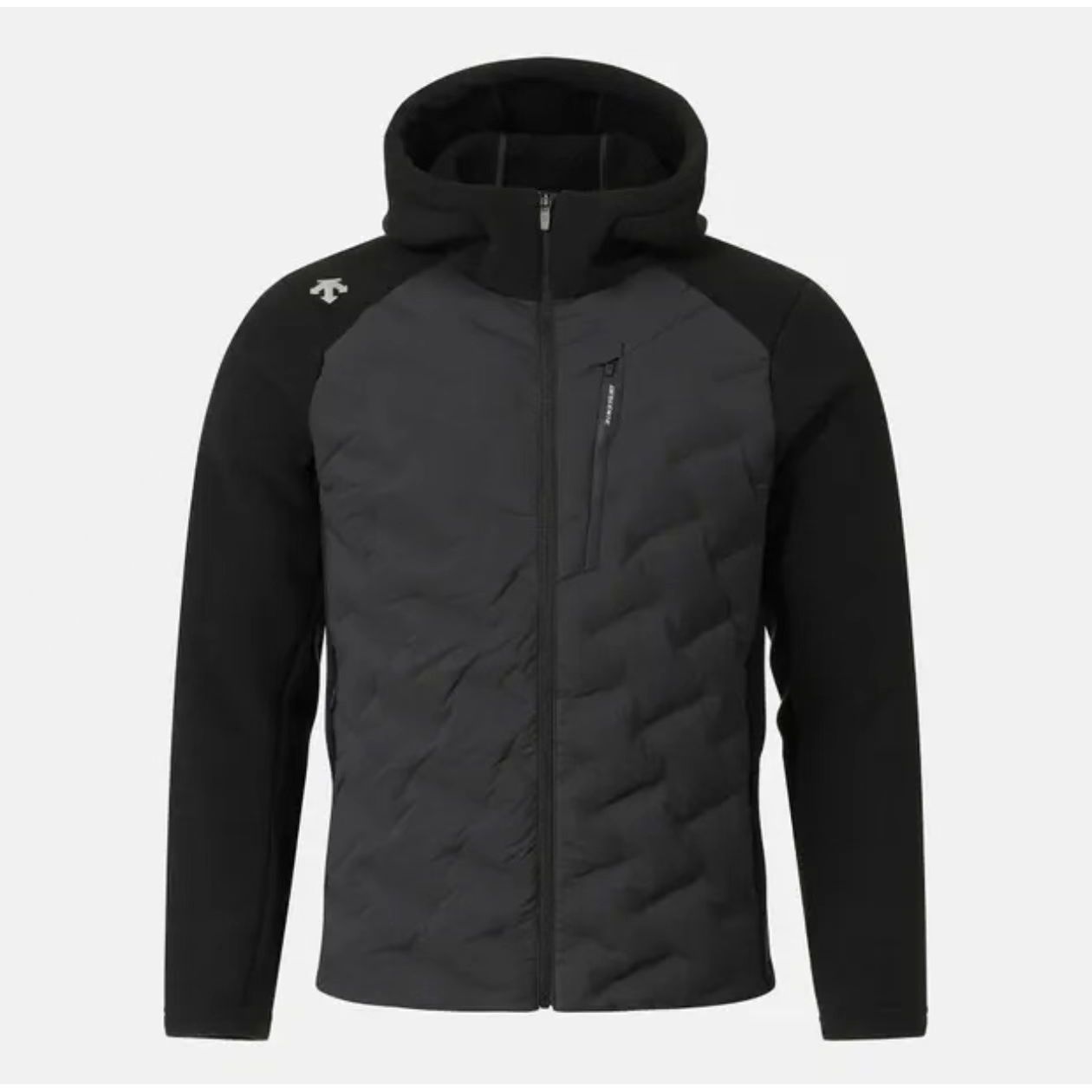 DESCENTE/迪桑特冬季新款休闲保暖连帽羽绒服夹克外套SQ423TKTO2