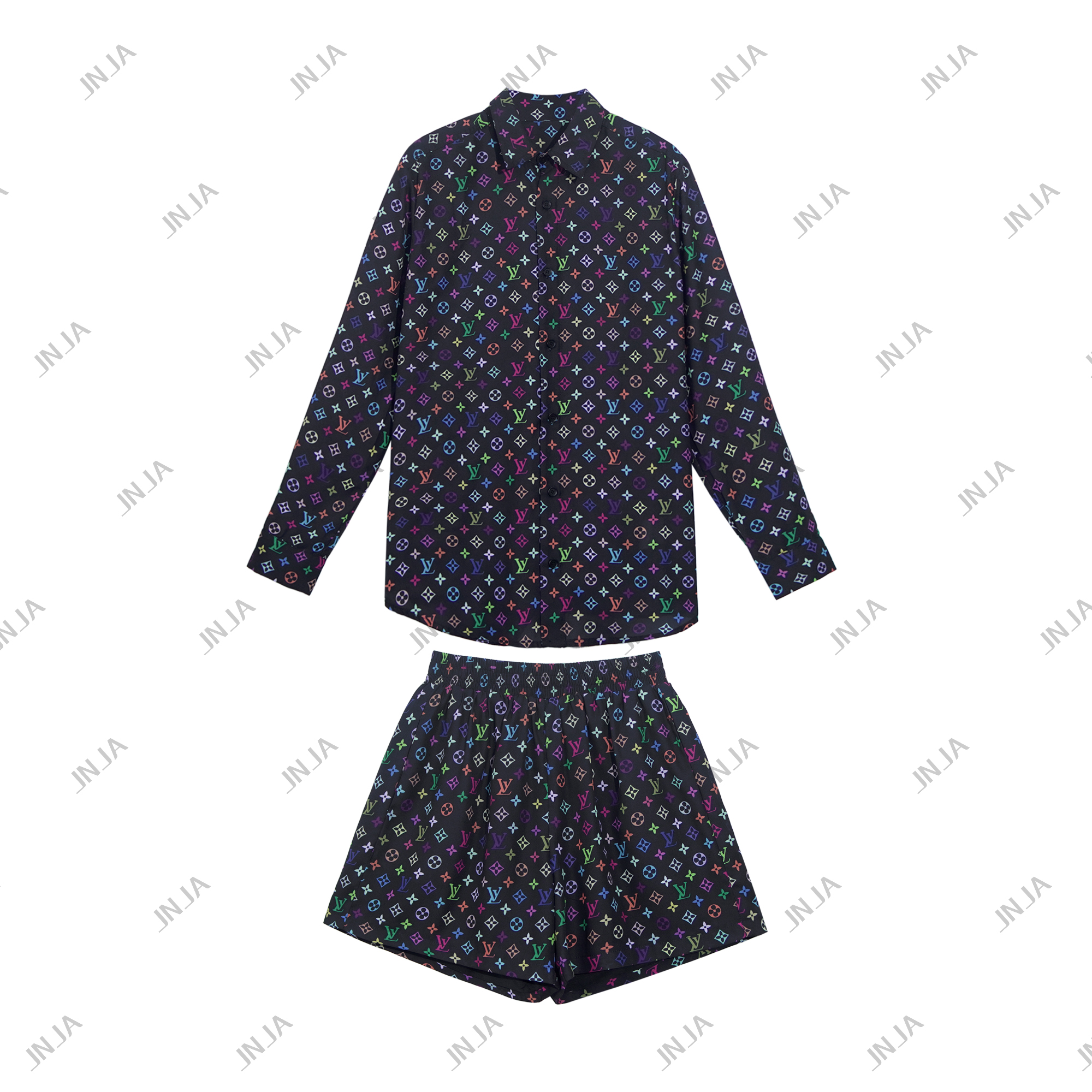 2025春夏新款彩色时尚休闲套装-9292