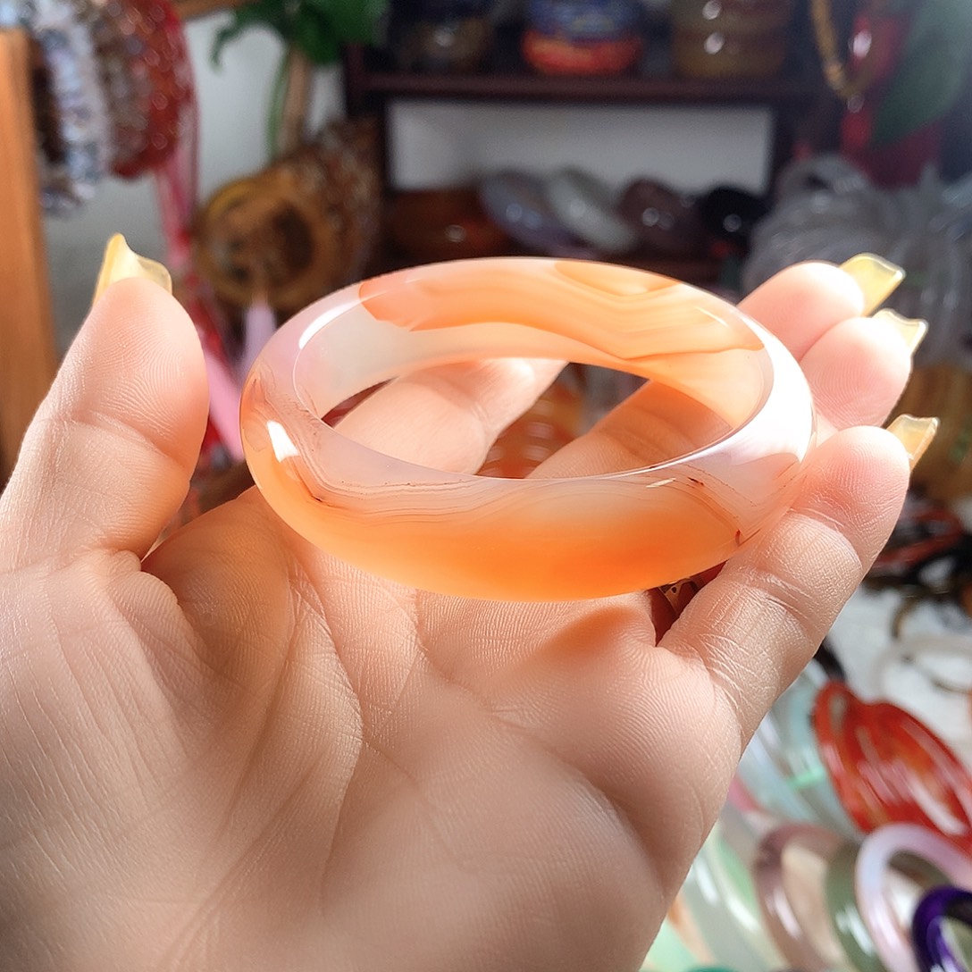 玛瑙/玉髓未镶嵌手镯