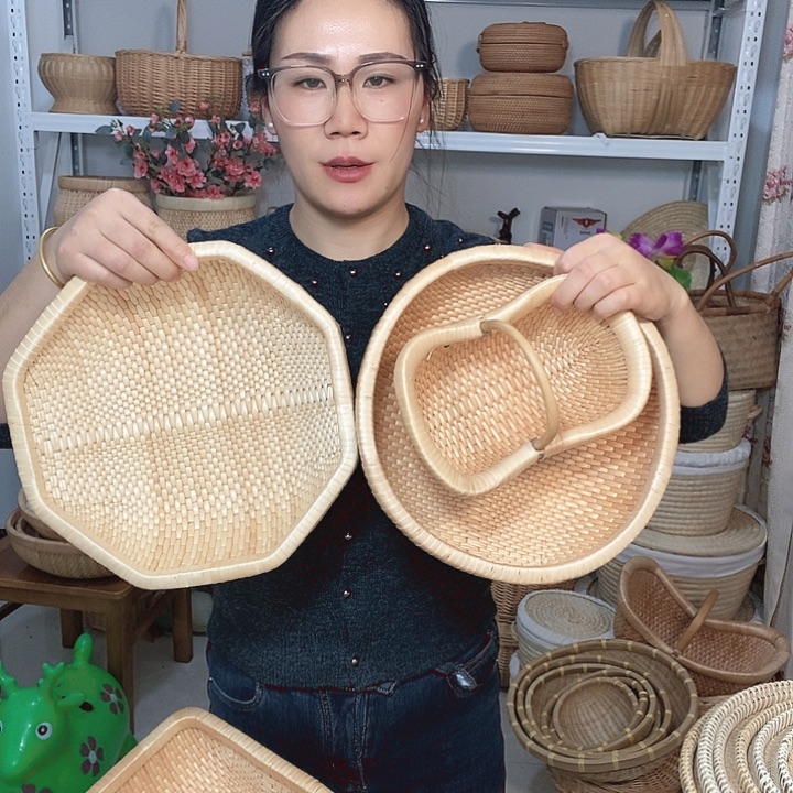 你***何木三件套圆➕八角➕口径20厘米元宝