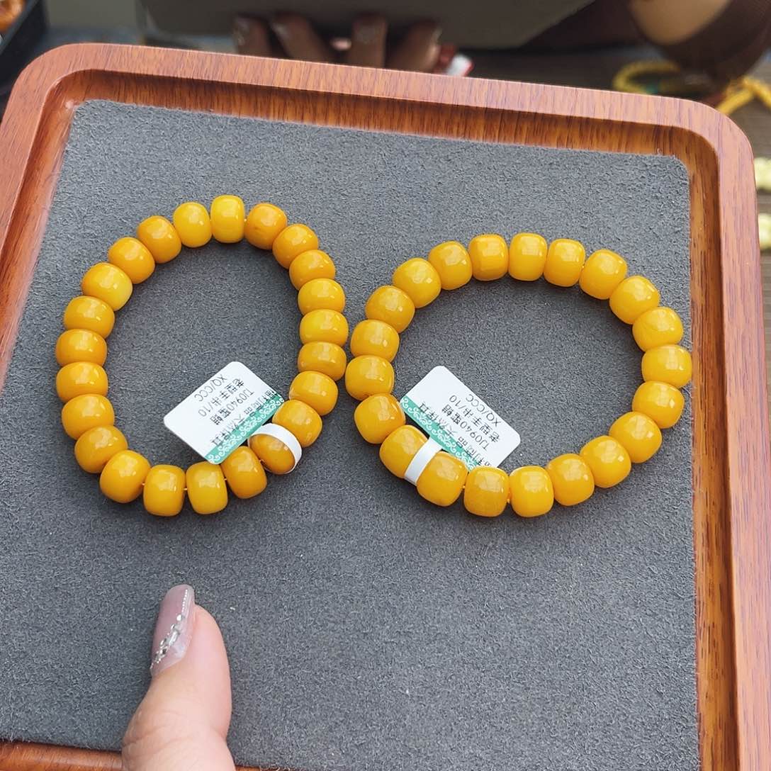 琥珀手链未镶嵌10 m多样性发其一