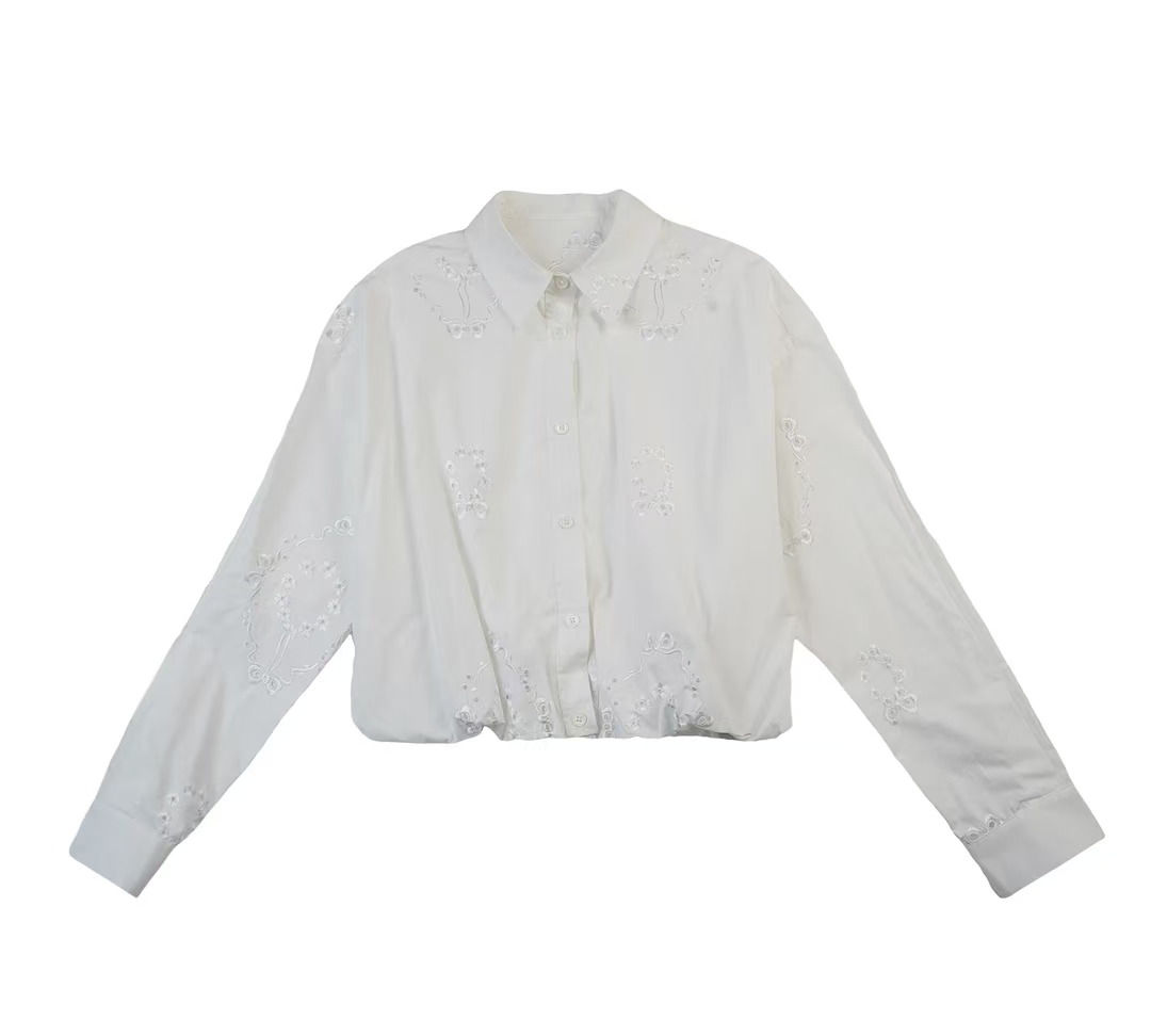 女士夏季防晒基础休闲百搭衬衫011