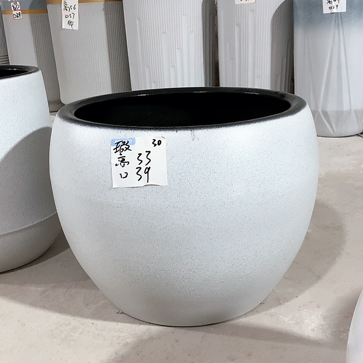 【闪购商品】高溫陶瓷花盆默认瑕疵