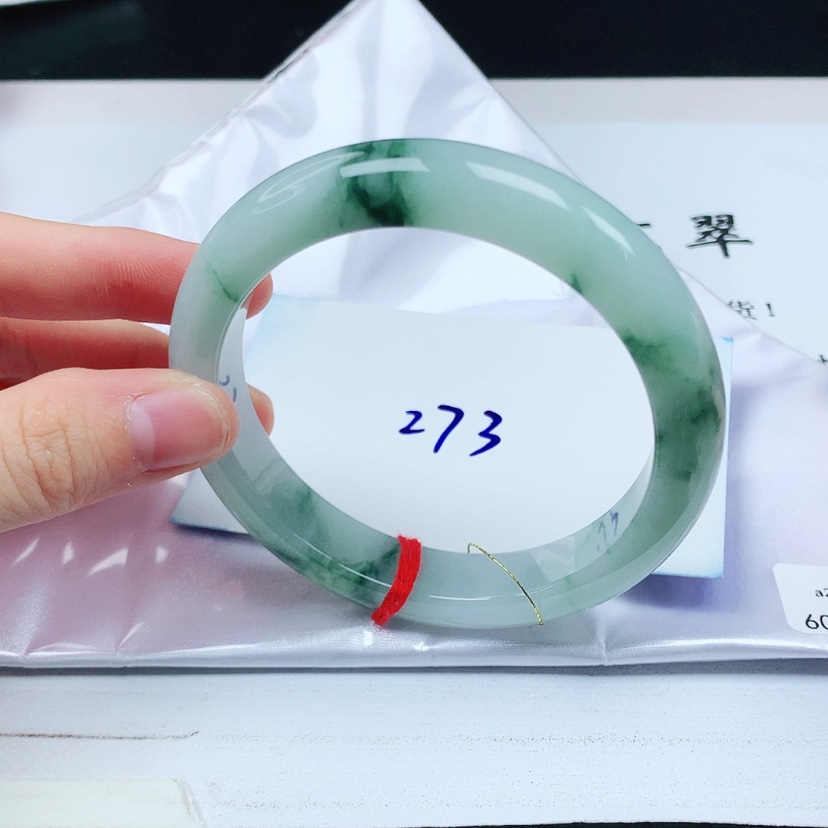 【闪购商品】翡翠未镶嵌手镯天然缅甸a货手镯60